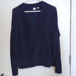 Gap blue cardigan, small